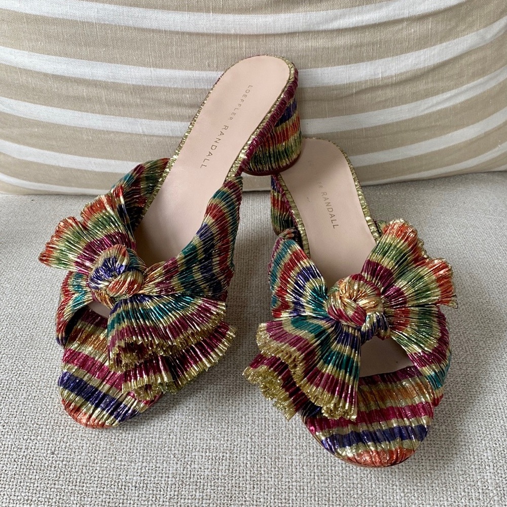 LOEFFLER RANDALL Emilia Candy Rainbow Sandals